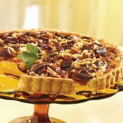 Caramel-Cranberry Nut Tart